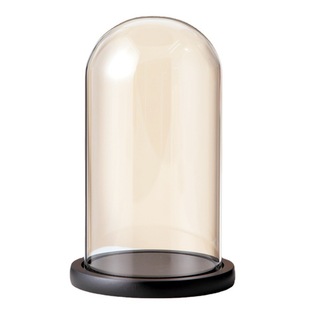 永生花玻璃罩标本手办人偶应援棒凤冠拼装模型透明展示盒家居摆件