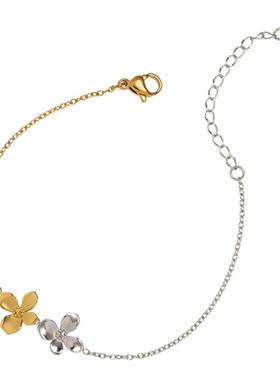 「金银花」甜美小清新精致款撞色手链文艺花朵减龄手链不掉色百搭