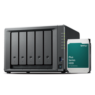 Synology群晖DS1525+DS1522+5盘位NAS网络存储服务器 企业级团队办公私有云存储网盘文件管理 可终生技术支持