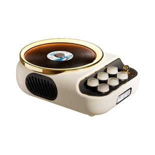 NOOWERE复古CD唱片机蓝牙音箱专辑光碟四合一播放器新年生日礼物