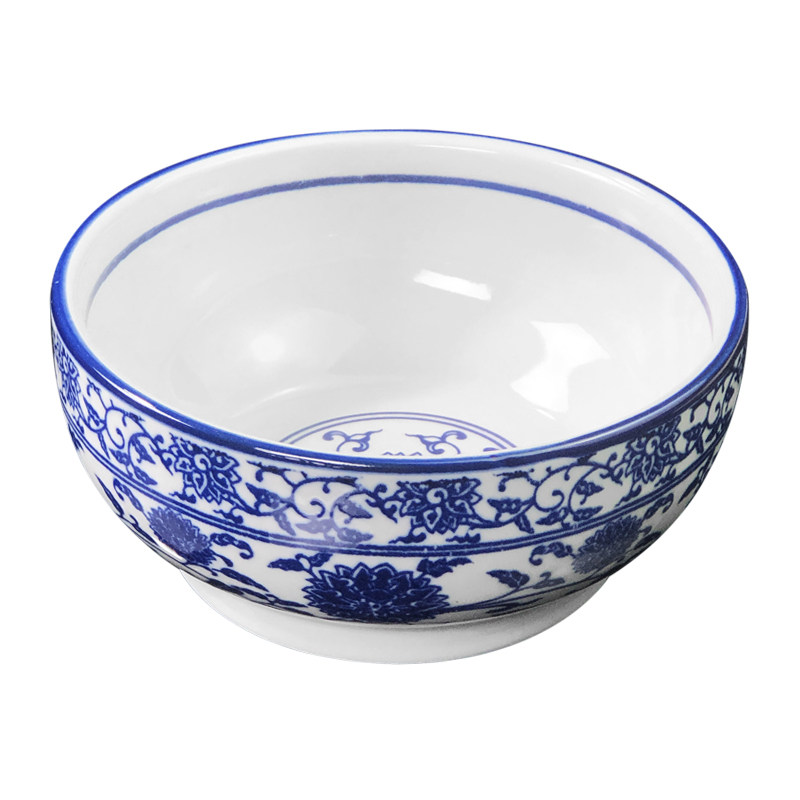 陶瓷青花餐饮商用饭碗可定制刻字