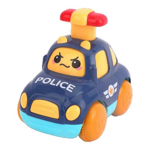 儿童按压小汽车男孩惯性回力车1-3岁宝宝益智玩具女孩耐摔发条