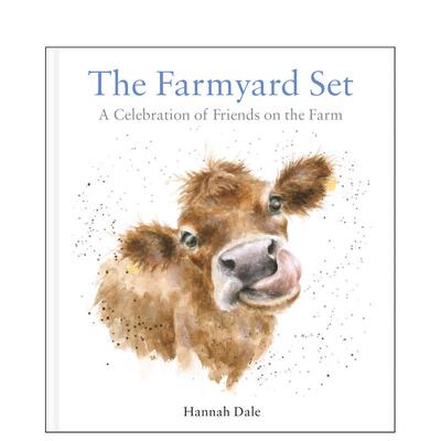 【预售】农场动物英文插画原画设定集进口原版外版书精装The Farmyard SetHannah DaleBatsford