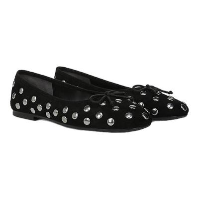 SAM EDELMAN山姆爱德曼新铆钉复古浅口波点芭蕾舞单鞋ALIE STUD