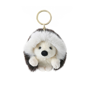 热风毛绒玩偶挂件2024年冬季新款刺猬（hedgehog）钥匙扣包包挂件