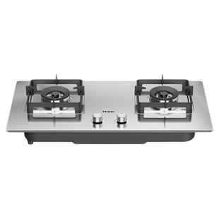 海尔不锈钢燃气灶煤气灶双灶家用液化气灶具嵌入式天然气炉灶台