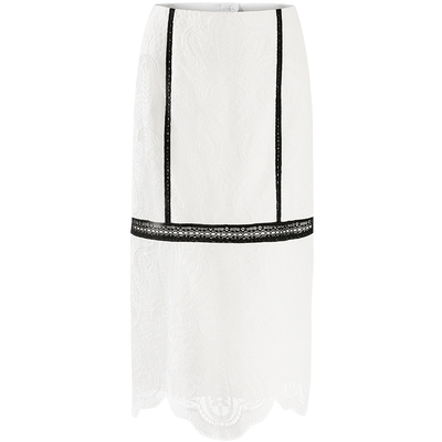 BORAAKSU2022蕾丝半裙