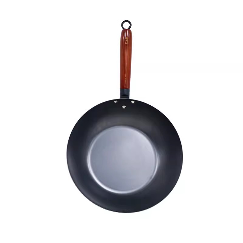 日本进口三层室化铁锅28cm