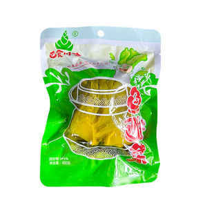 四川巴食川珍酸菜专用泡菜袋装下饭菜泡青菜老坛鱼酸菜400克*5袋