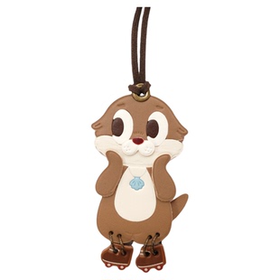 fingerstudio指作 水果系列水獭可爱包挂件miu挂饰牛皮真皮lv挂件