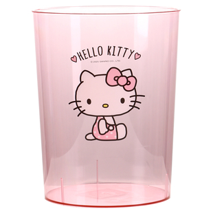 HelloKitty儿童卧室垃圾桶男女孩书房间小学生学习桌面可爱高颜值