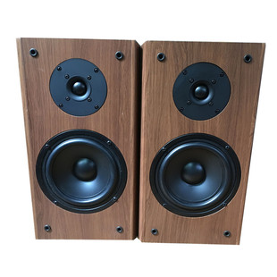 AOP书架式音箱8.5寸无源音箱6.5寸二分频高低6寸音箱木质8寸音响
