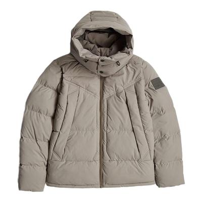 男士连帽短款棉服外套gstar