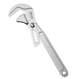 德力西活动扳手正品工具活口卫浴板手多功能万用大开口板子搬手