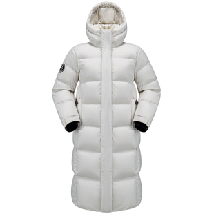 【直播专属】企鹅羽绒服长款过膝男2025冬季加厚防风连帽外套女