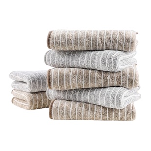 厨房抹布6条家用吸水毛巾不易掉毛加厚百洁布擦桌布清洁洗碗布