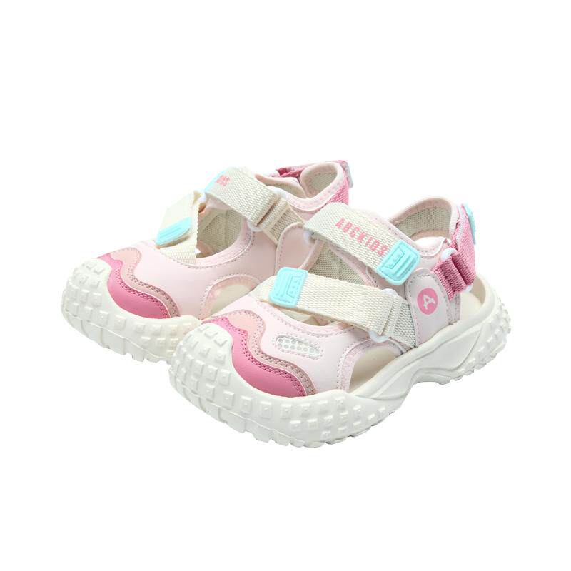 abckids女童夏季凉鞋软底沙滩鞋