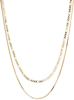 张艺兴同款luvaj双层叠戴项链