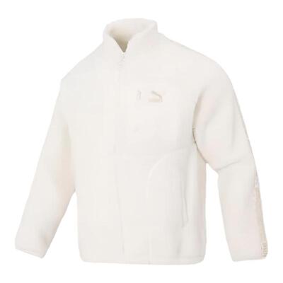 PUMA彪马 男女同款复古仿羊羔绒轻薄外套BZ SHERPA JACKET 625196