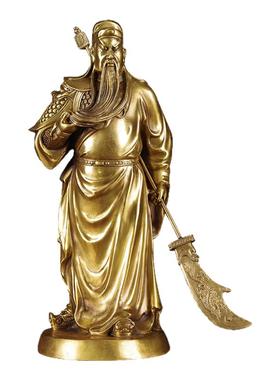 木香黄铜招财中式玄关工艺品