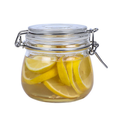 柠檬大号泡菜坛子食品玻璃密封罐