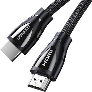 绿联HDMI线8K高清2.1版4K120Hz编织数据线电视机顶盒投影仪显示器