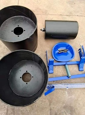 小麦镇压器压地轮 草坪镇压机 苗床整平压实机手扶麦田压地机农用