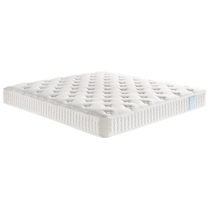 全友家居180x200护脊椰棕床垫乳胶独袋弹簧席梦思白月光pro床垫