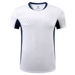 羽毛球训练服男款速干短袖套装夏季比赛运动定制女乒乓球上衣印字