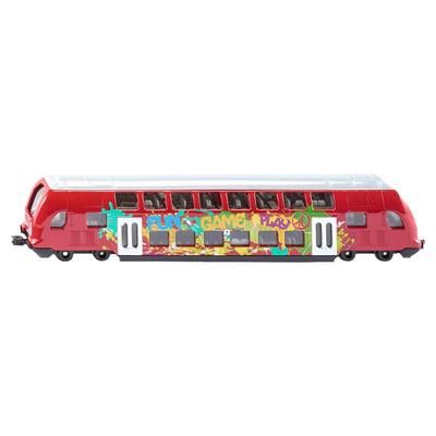 siku双层巴士合金车模双头联轴器