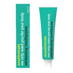 【英国正版】安娜小绿管牙膏小苏打无氟美白牙膏成人清新去渍进口