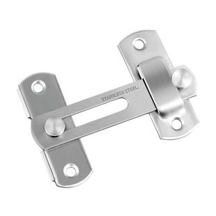 免打孔不锈钢门搭扣插销锁扣粘贴式推拉移房门闩门扣门栓老式门锁