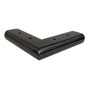 旦管型家具腿沙发脚不锈钢材质七字脚一字型3公分高床腿茶几柜脚