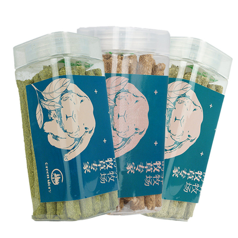 童话世界牧场兔子磨牙草棒宠物龙猫荷兰猪金丝熊专用天然烘干零食
