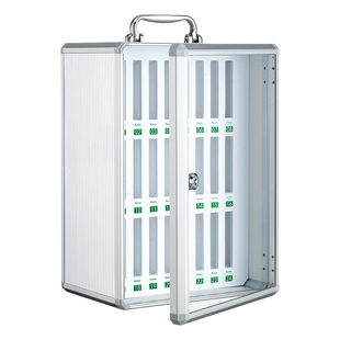 手机保管箱存放柜学生手机收纳箱带锁管理箱存放箱存放盒手机箱