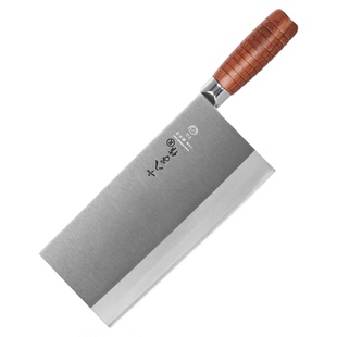 十八子作刀具菜刀专业厨师刀酒店商用烧腊店切菜切肉三合钢厨片刀