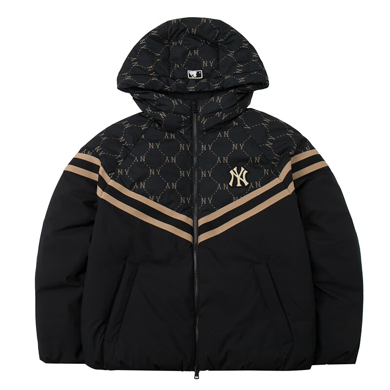 MLB男女时尚保暖羽绒服连帽外套
