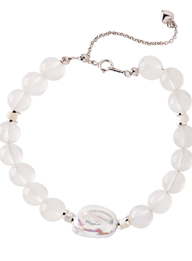 Aphaura天然月光石巴洛克手链
