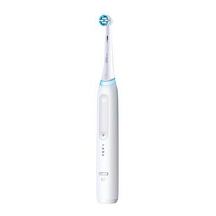 【自营】OralB/欧乐B磁波刷IO4电动牙刷感应充电智能控压节日礼物