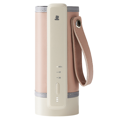 小白熊恒温奶瓶保温套便携式温奶