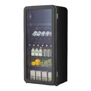 HCK哈士奇红酒柜恒温恒湿柜家用茶叶嵌入式客厅超薄小型冰吧冰箱