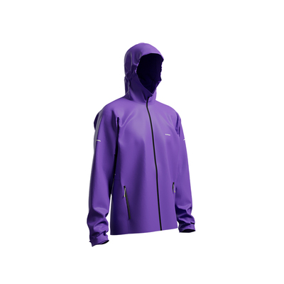 迪卡侬防风防雨男冲锋衣