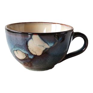 瑕疵清仓 咖啡杯碟套装ins复古浮雕法式家用陶瓷下午茶精致奶杯