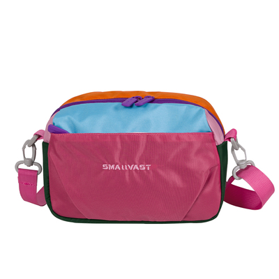 儿童出游轻便斜挎包多巴胺小挎包