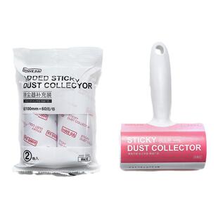 粘毛器滚筒可撕式滚刷宠物去毛发灰尘衣服卷纸滚子黏毛神器替换纸