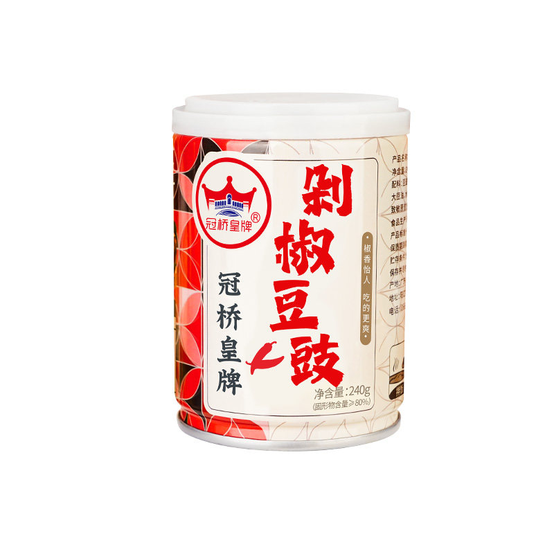 冠桥皇牌青椒剁椒豆豉