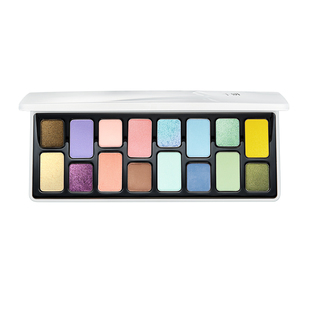 千妍16色眼影盘即兴彩妆日常淡妆大地色彩色多色系亮片化妆女神