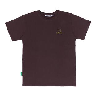 STAFFROOM新款胸前刺绣Logo简约宽松时尚磨毛T恤