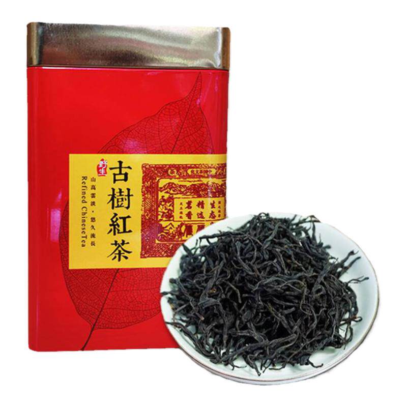 三江茶高山野生古树红茶罐装250g
