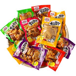 香菇豆干豆腐干辣条小零食小吃休闲美食品整箱散包袋装批发大礼包